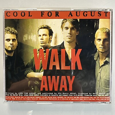 #ad #ad Cool For August Walk Away CD Promo Single $4.19