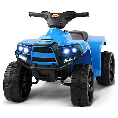 #ad TOBBI Kids Ride on Electric ATV Quad Car Toy w LED Headlight Speed Indicator $64.99