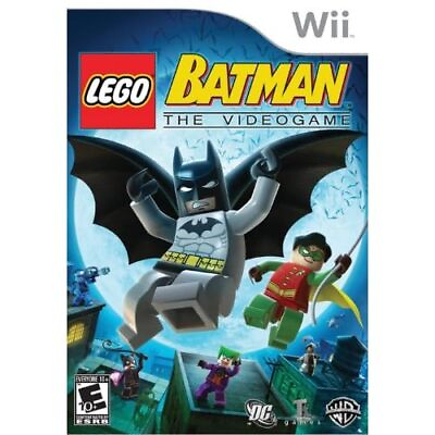 #ad Lego Batman For Wii Game Only 3E $6.92