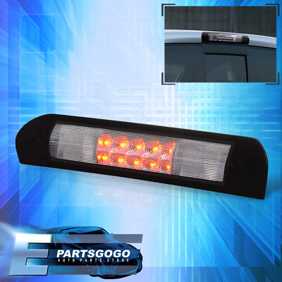 #ad #ad For 02 09 Dodge Ram 1500 2500 3500 Roof 3RD LED Brake Light Bed Tail Lamp Chrome $11.99