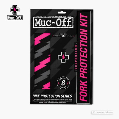 #ad Muc Off Fork Protection Decals MTB Bike Protection : BOLT 8 Piece Kit $44.99
