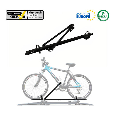 #ad Bike Carrier Roof Mount Black Alu Bicycle Rack Cycling Car Truck SUV $159.99