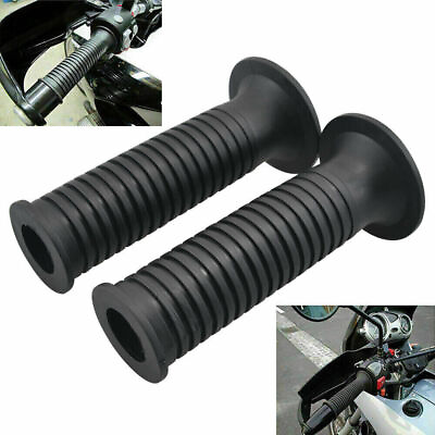 #ad #ad For Cafe Racer Dirt Bike BMW Motorcycle 7 8quot; 22mm Handlebars Hand Grips Gel $11.83