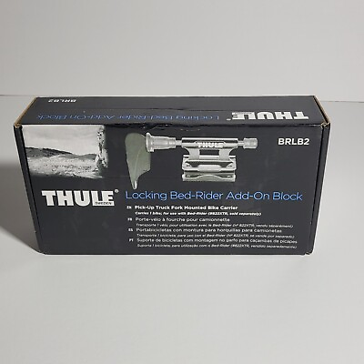#ad Thule Locking Bed Rider Add On Block Pick Up Truck Fork Mounted Bike Carrier NEW $50.00