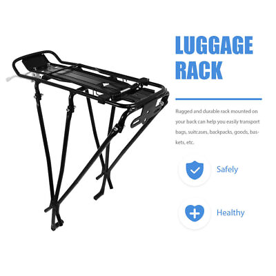 #ad Mountain Road Bicycle Alloy Pannier Bike Rear Carrier Rack Luggage Cargo Holder* $24.99