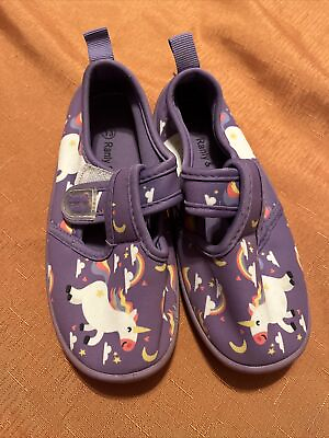 #ad Ranly amp; Smily Purple Girls Unicorn Water Shoes Size 13 Send Your best Offer $8.60