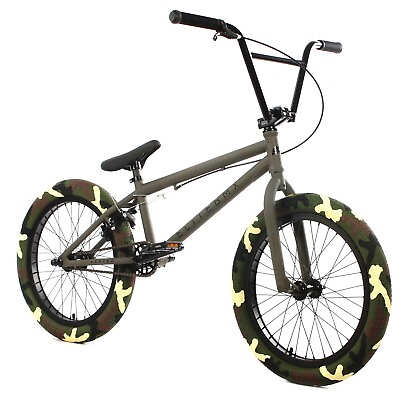 #ad Elite 20quot; BMX Destro Bicycle Freestyle Bike 3 Piece Crank Army Camo NEW $289.00
