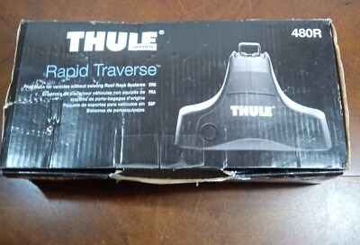 #ad THULE SWEDEN RAPID TRAVERSE FOOT PACK 480R 4PACK ROOF RACK FEET NEW OPEN BOX $119.99