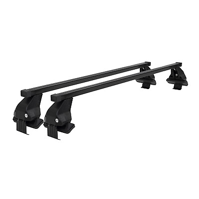 #ad Smooth Roof Racks Cross Bars Luggage Carrier for Toyota Prius 2010 2015 Black 2x $199.90