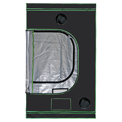 48quot;quot;x48quot;quot;x80quot; Hydroponic Grow Tent with Observation Window and Floor Tray Indoor $77.58