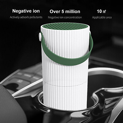 #ad US Mini Portable Air Purifier with HEPA Filter for Car Bedroom amp; Office Desktop $8.99