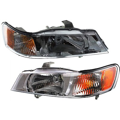 #ad #ad Headlight Assembly Set For 1999 2004 Honda Odyssey Left Right Halogen Composite $95.95