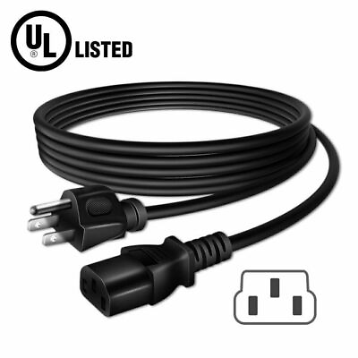 #ad OmiLik UL 6ft AC Power Cord For ION Explorer Outback 2 3 Prong Cable Lead $9.59