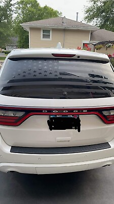 #ad American Flag full rear glass. Compatible with Dodge Durango $62.95