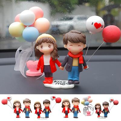 #ad Cute Car Accessories Cartoon Couple Accessories Wearing I0 Lot Winter B1S4 $3.86