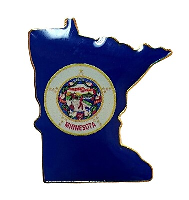 #ad #ad Pack of 6 State of Minnesota Bike Motorcycle Hat Cap Lapel Pin HP4637A $17.76