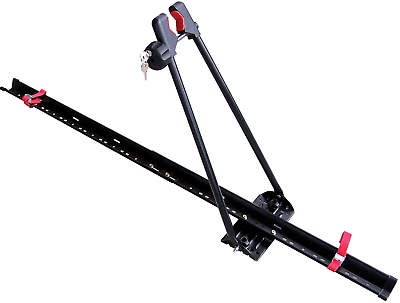 #ad Universal Upright Roof Rack Locking Bike Mount Bracket Single Bicycle Carrier $69.30