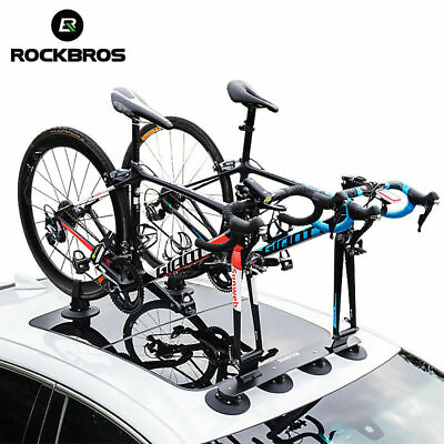 ROCKBROS Bicycle Rack Suction Roof Bike Car Quick Release Upright Roof Rack US $186.99