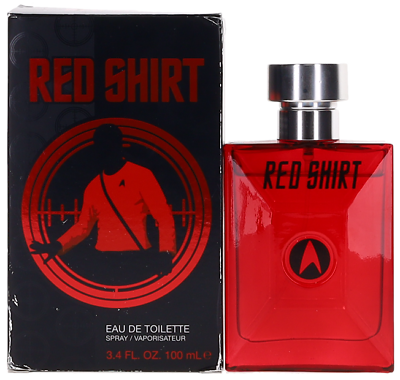 #ad Red Shirt By Star Trek For Men Eau De Toilette Cologne Spray 3.4oz Shopworn New $62.09