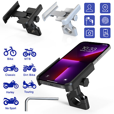 #ad #ad Bicycle Motorcycle MTB Bike Handlebar Aluminum Mount Holder for Cell Phone GPS $11.95