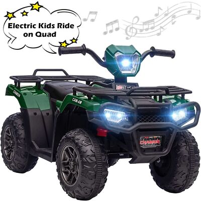 #ad Kids Ride On ATV Electric 4 Wheeler Quad Car 12V Battery Powered w. MP3 amp; Light $119.99