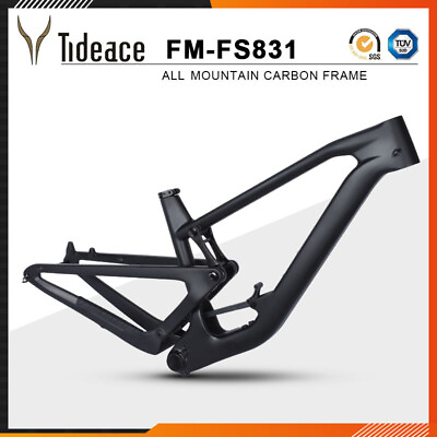#ad Toray T1000 Carbon Fiber All Mountain Suspension Bicycle Frame Boost BB92 148mm $939.06
