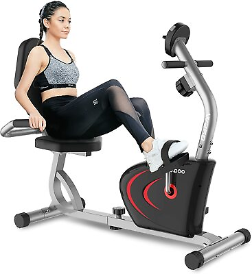 #ad #ad Recumbent Exercise Bike Fitness Stationary Bicycle Cardio Workout Bike Cycling $188.59