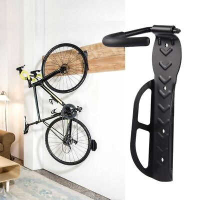 #ad #ad Vertical Bicycle Wall Holder Space Saving Storage Heavy Duty Steel Hanger 30kg $29.20