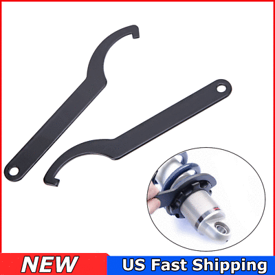 #ad 2x Universal Adjustment Shock Spanner Wrench Tool Motorcycle For ATV Dirt Bike $8.95