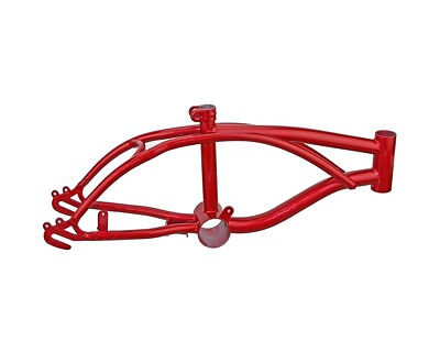 #ad VINTAGE ​LOWRIDER 12quot; Bicycle Bike Frame Red. $77.79
