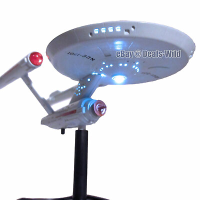 Light Up Star Trek USS Enterprise NCC 1701 Ship Toy Classic TOS Original Series $26.05