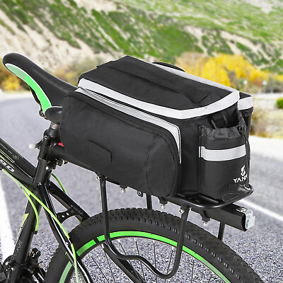 #ad #ad Rear Bag Storage Trunk Bag Bike Pannier Rack Waterproof Carrie G3U1 $16.68