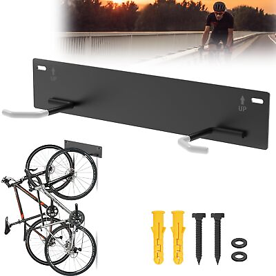 #ad Bike Rack Wall Mount for Garage Storage Heavy Duty Bike Hanger Wall Mount ... $32.04