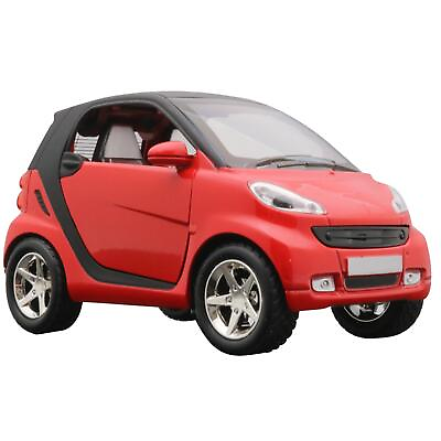#ad Red Model Car Toy Vehicle Kid Gift With Soundamp;Light Effect For Smart ForTwo 1:32 $21.99