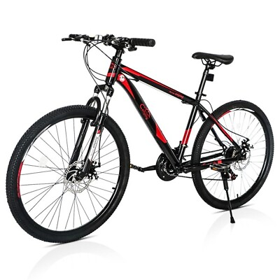#ad 26 Inch 21 Speed ​​Explorer Red Black Mountain Bike $186.30