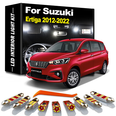 #ad #ad Canbus LED Interior Map Light Kit For Suzuki Ertiga 2012 2022 Car Accessories $9.75