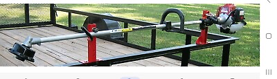 #ad #ad JUNGLE JIM#x27;S 1 TRIMMER TRAILER RACK SYSTEM HOLDS 1 TRIMMER 1TR $69.00