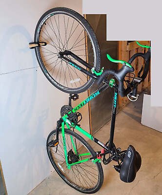 #ad Bike Wall Mount Vertical Standing Bicycle Bracket Storage Rack $24.95