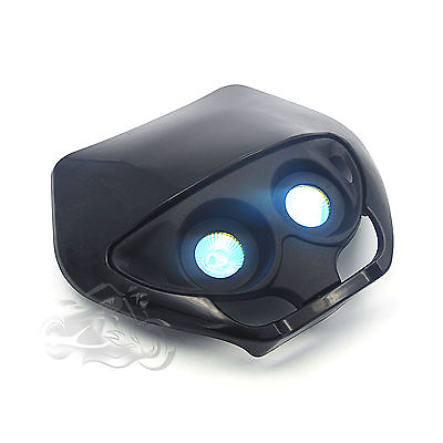 #ad #ad Fit For Dirt Bike Stunt Bike Vision Headlight Street Fighter Headlamp Motorcycle GBP 24.75