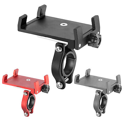 #ad Heavy Duty Bicycl Phone Holder With Adjustable Angles Bicycle Mount Accessories $10.66