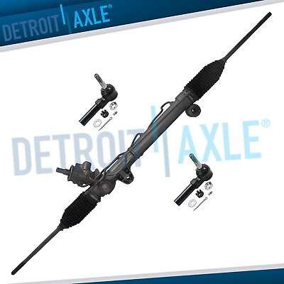 Front Power Steering Rack and Pinion Tie Rods for Pontiac Grand Prix Impala $159.01