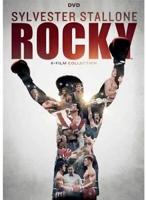 #ad ROCKY 6 FILM COLLECTION New Sealed 6 DVD Set 1 2 3 4 5 6 Balboa $23.97
