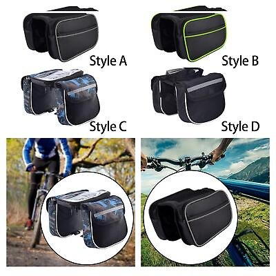 #ad #ad Bike Handlebar Bag for Phone Cycling Accessories with Waterproof Transparent $7.19