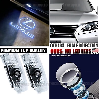 #ad #ad Car Accessories Door Projector Light Logo for Lexus ES IS GX RX GS LS LX RC UX $29.98
