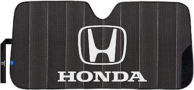 #ad #ad ⭐️⭐️⭐️⭐️⭐️ Official Licensed Honda Matte Black Foldable Accordion Sunshade $26.75