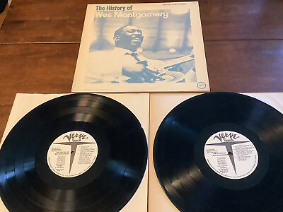 #ad quot;The History of Wes Montgomeryquot; Verve 2 LP Promo Gatefold 1972 Promo Jazz Blues $25.00