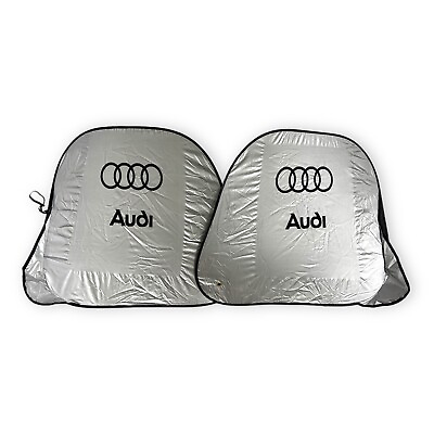 #ad Audi Sunshade Compatible with Pivot System Front Windshield $38.10