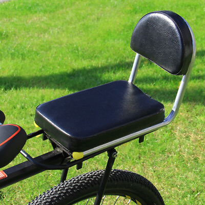 #ad #ad Bicycle Mountain Bike Rear Rack Back Seat Soft Cushion Backrest E Bike Padded $32.29