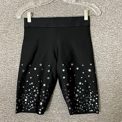 Ultra Cor Women#x27;s Size Large High Waisted Compression Knockout Star Bike Shorts $56.09
