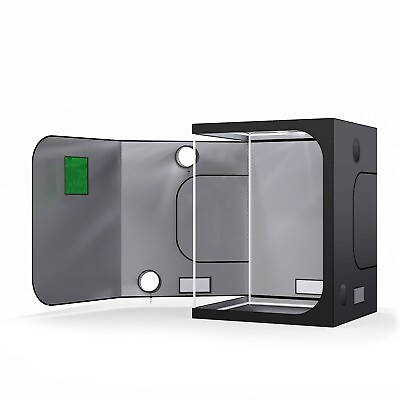 TopoGrow Hydroponic Indoor 60quot;X60quot;X80quot;Grow Tent Room Sturdy Frame Plant Growing $95.99